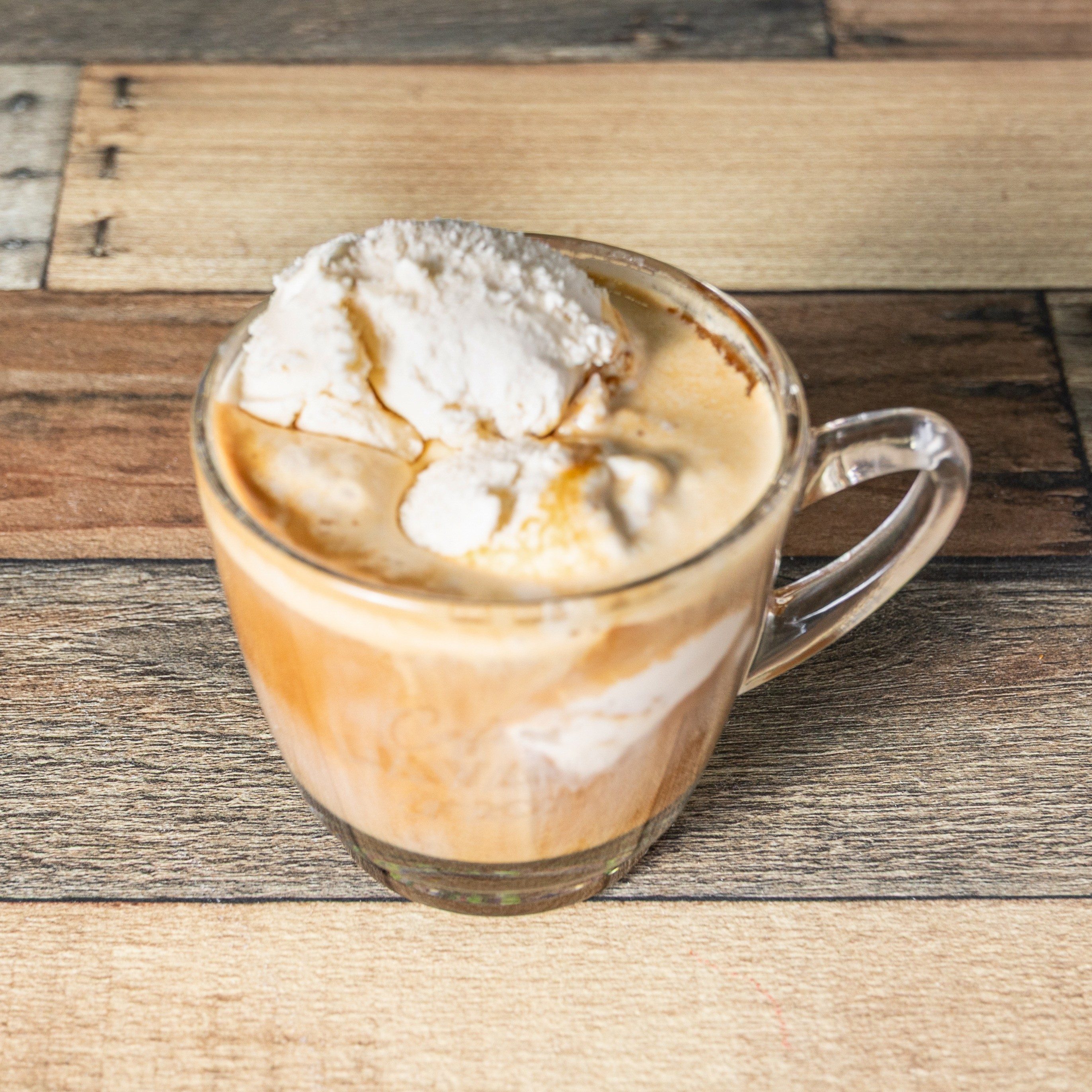 Affogato Coffee.