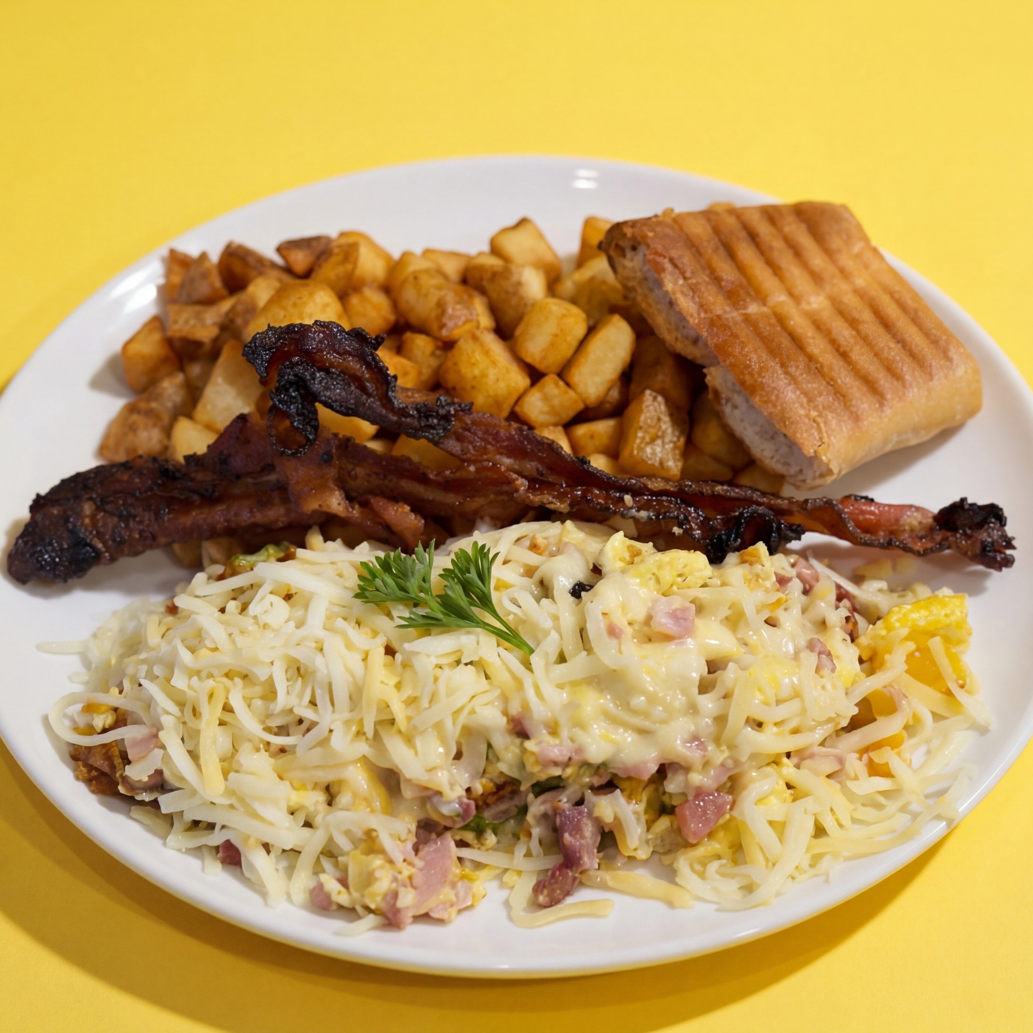 Scrambled Breakfast.