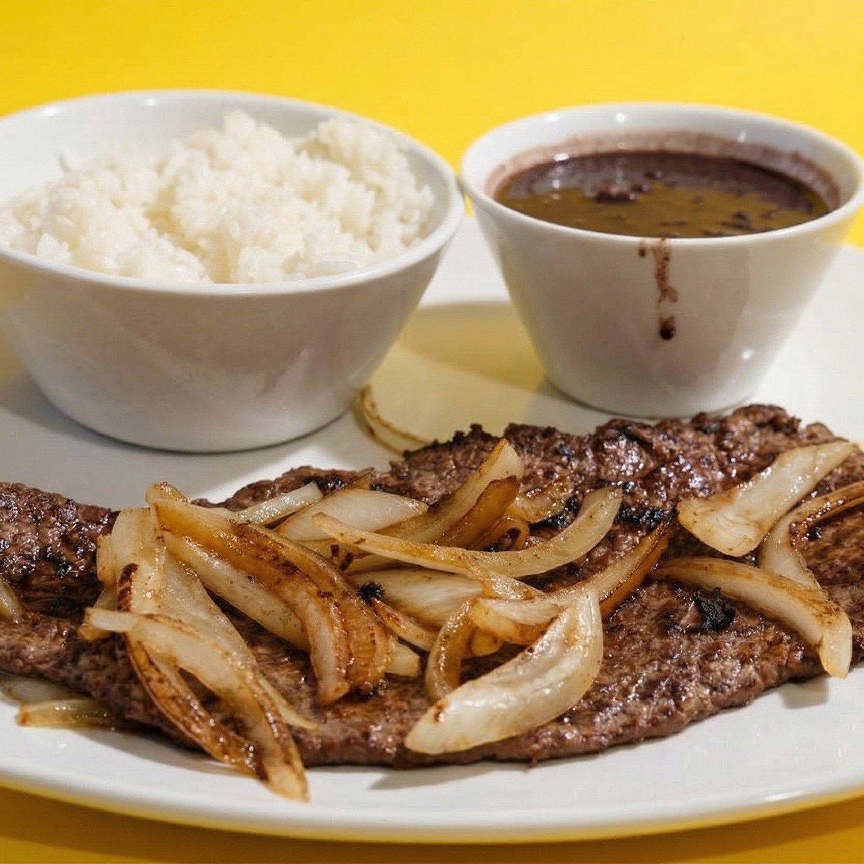 Grilled Palomilla Steak.