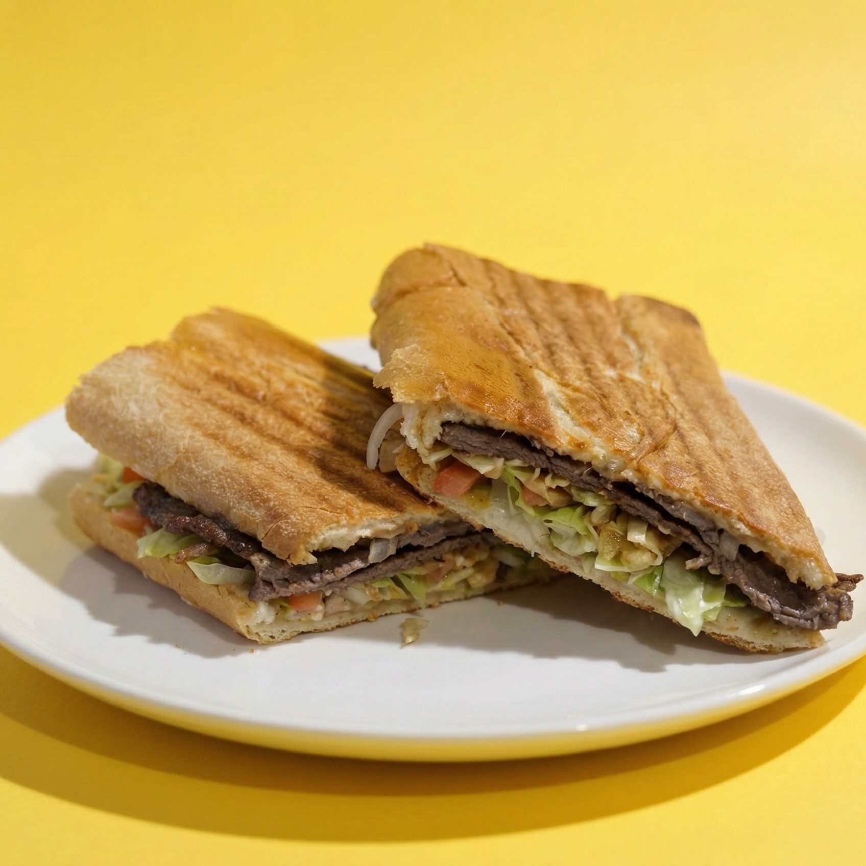 Pan Con Bistec / Steak Sandwich.