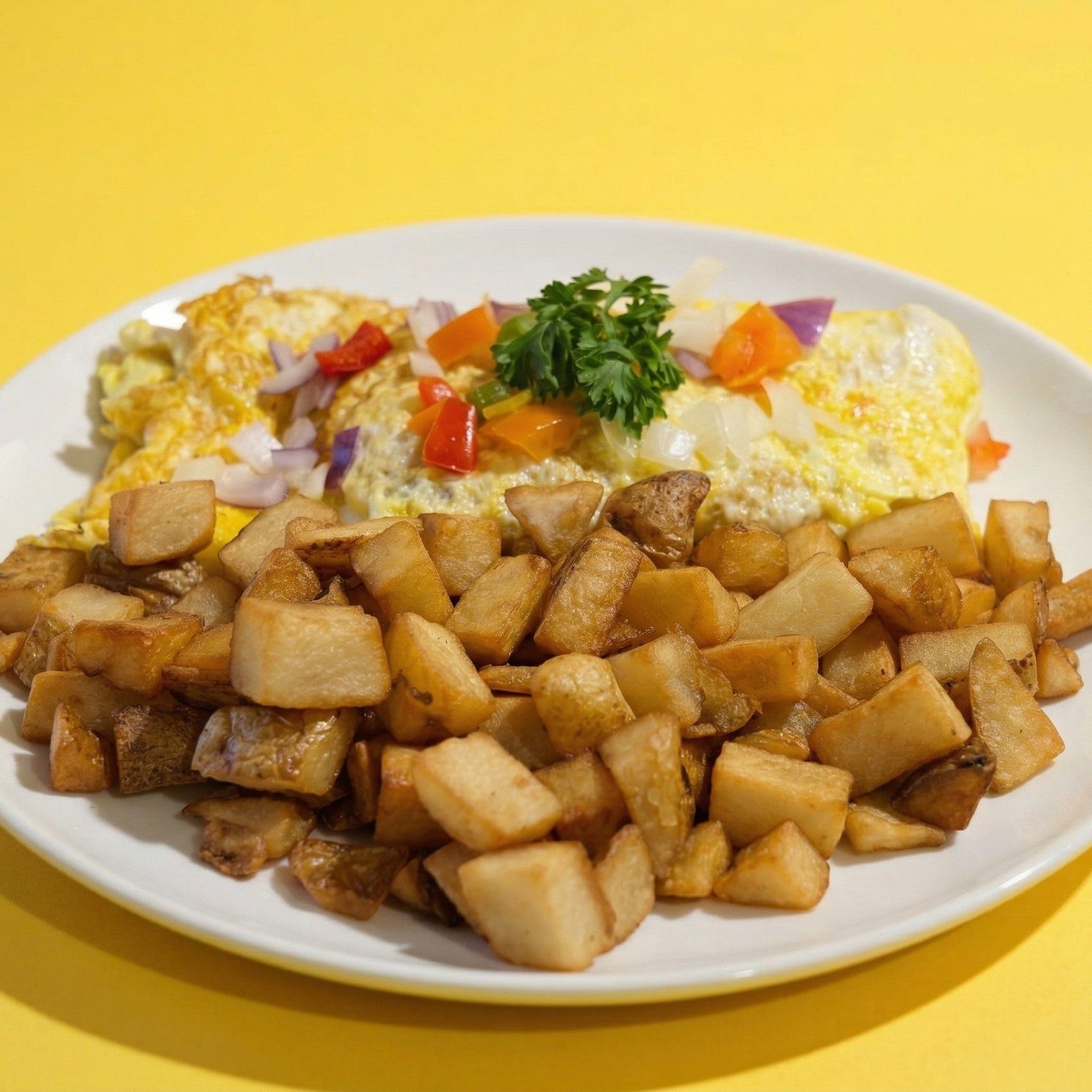 Veggie Omelette.